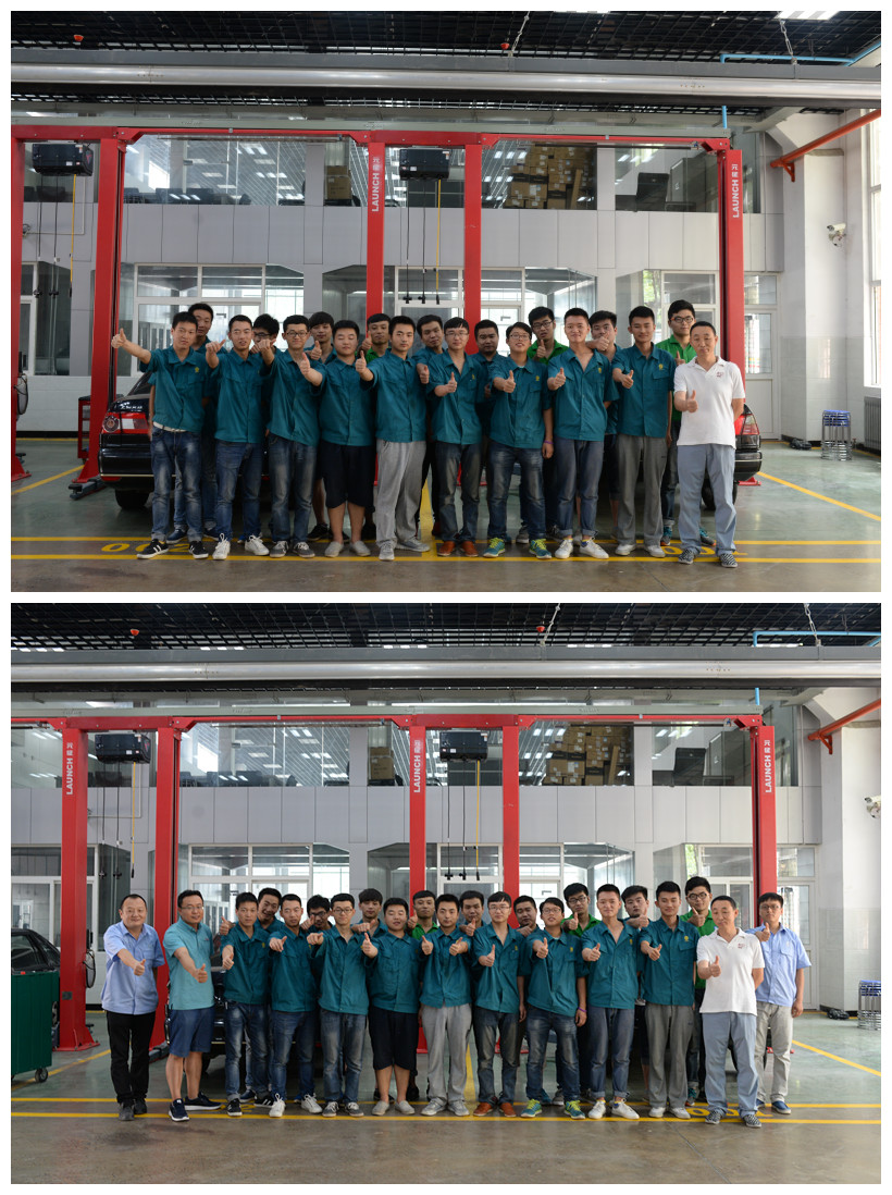 快修专项全体师生合影