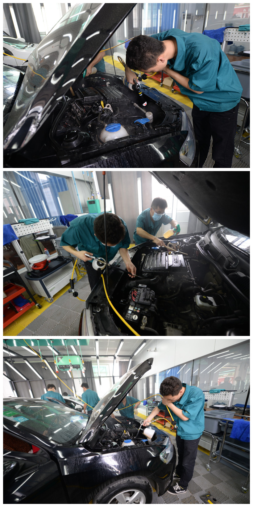 发动机精洗考核