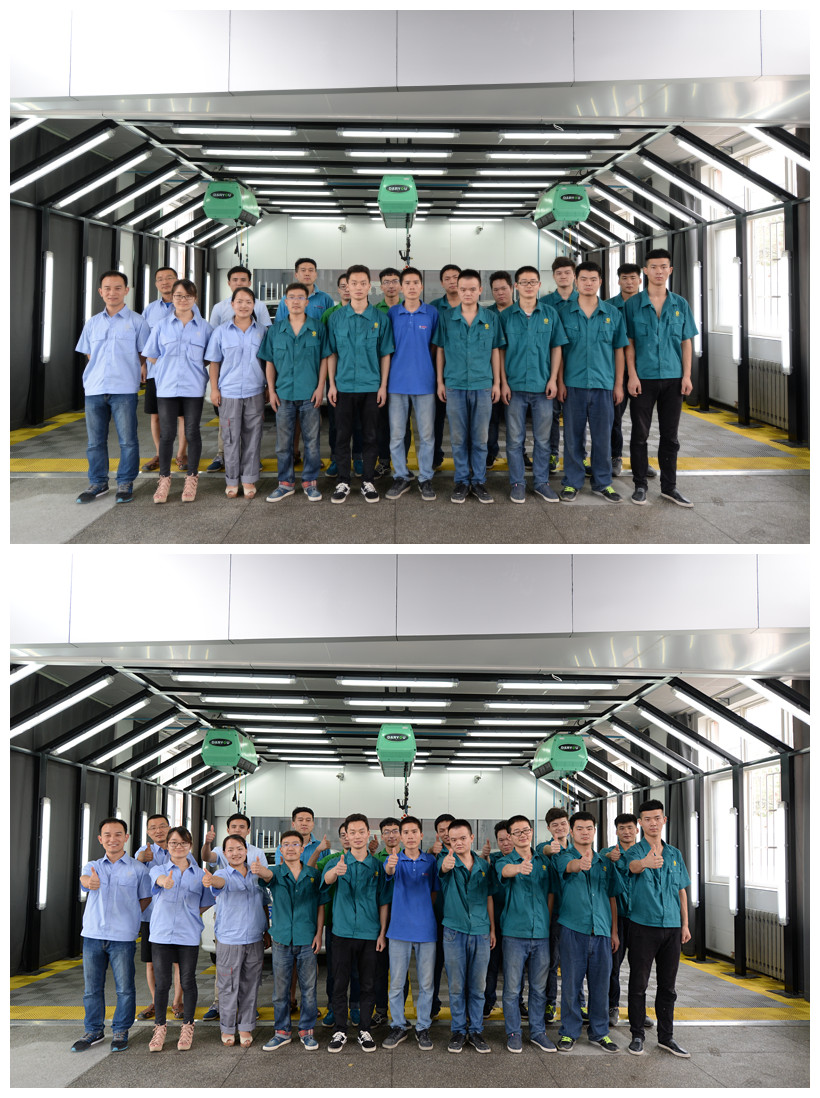 美容单项集体照